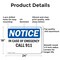 Signmission Safety Culture Sign, 24 in Width, Aluminum, Rectangle OS-2PACK-NS-A-1824-L-13652 - alternate 4